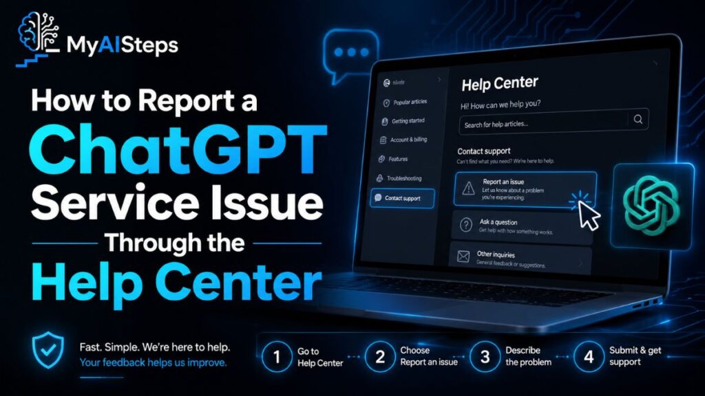how-to-report-a-chatgpt-service-issue-through-the-help-center