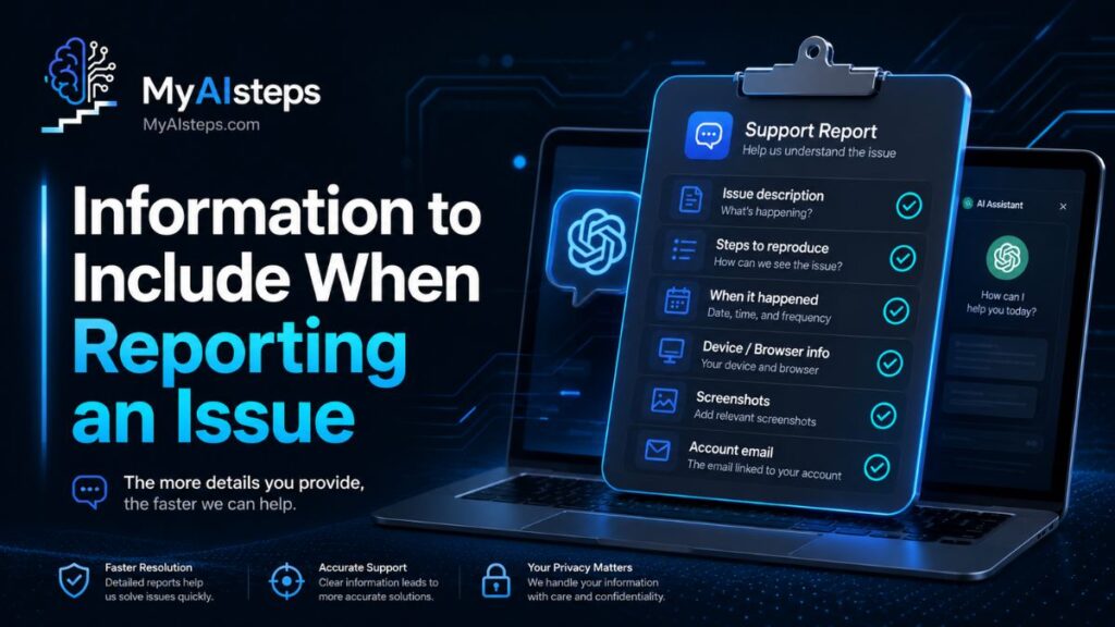 information-to-include-when-reporting-an-issue