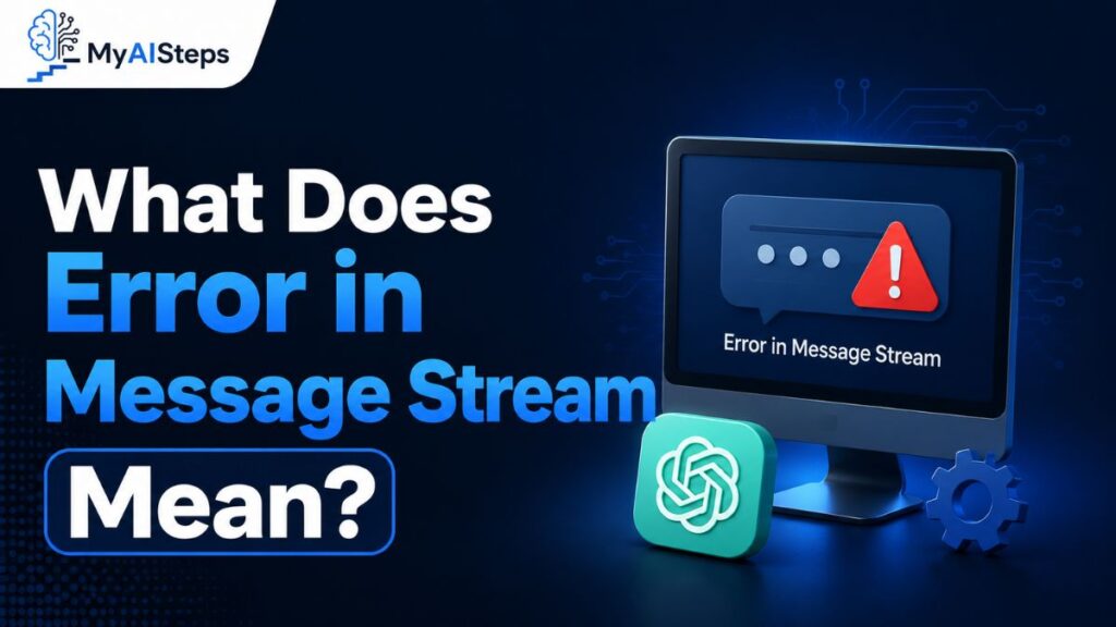 what-does-error-in-message-stream-mean