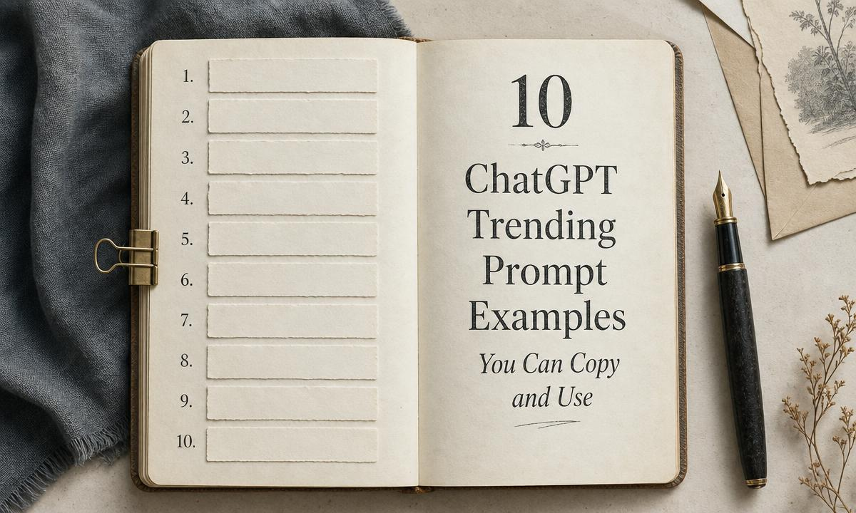 10 ChatGPT Trending Prompt Examples You Can Copy and Use